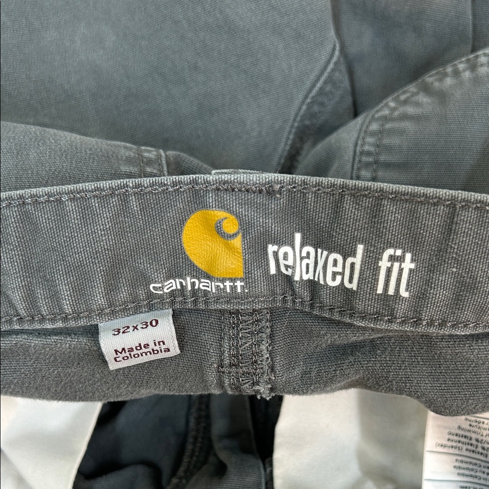 Carhartt Gray Relaxed Fit Jeans Size 32 x 30 - Picture 9 of 11